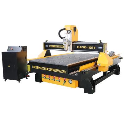 China Small MDF 4 Axis Wood CNC Router Woodworking Engraving Machine Cutter Router Price Te koop