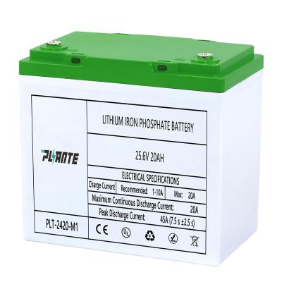 China Environmental Safety Long Life Lifepo4 home battery 24v lithium battery 20ah 25ah 30ah 24v 36v 48v battery lithium lifepo4 for sale