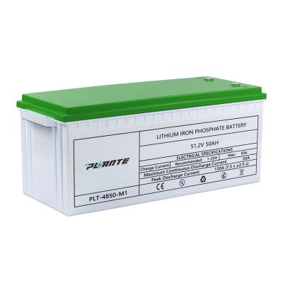 China Environmental Safety Long Life 48v 100ah lifepo4 battery 50ah 51.2v 48v battery pack 48v 50Ah lithium 48v lithium iron phosphate battery for sale