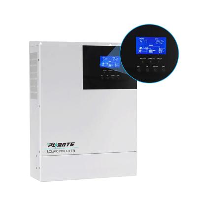 China Solar Power System Home Solar inverter Pure Sine Wave 3kw 3.5kw inverter generator 48V 24V hybrid solar inverter for sale