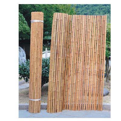 China Easily Assembled Garden Bamboo Trellis Lattice Barrier Liner Outdoor Fence for sale