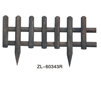 China Easily Assembled Wooden Fence Lattice Wooden Garden Picket Fence Garden Fence for sale