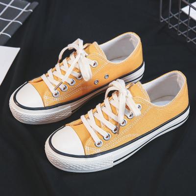 China Fashion Trend Colors More Women Sneakers Price Good Canvas Slip On Shoes Fashion Canvas Shoes For Adult for sale