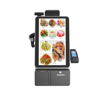 China Mall/Restaurant/Hotel/More+ OEM Credit Card Payment Printing Service Lean Cash Counting Machine Kiosks for sale