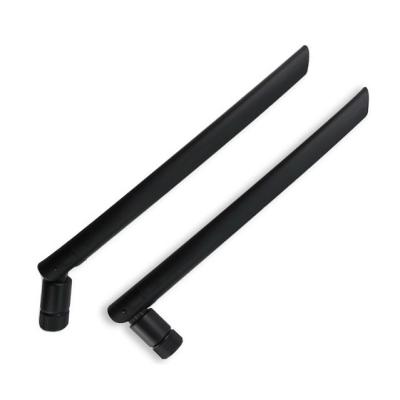 China Hot Sale 2.4g 5dbi Male Connector Wifi Duck Omni Directional Antenna Indoor Rubber Antenna 19.6CM for sale