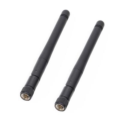 China Hot Sale 2.4GHz Antenna 2dBi Dipole Directional Omni WiFi Router 2.4G Antenna with RP Connector 10.8CM for sale