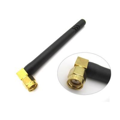 China WiFi Antenna Booster Outdoor Rubber Antenna GSM Connector 4g 5g 868/915MHZ 3dbi 5dbi Antenna RF1.13 Braid LA--02 for sale