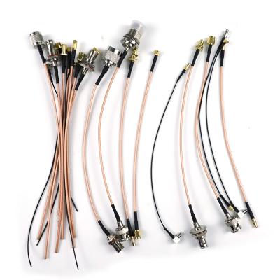 China Good Quality RG178 RG316 Copper RF Jumper Antenna Cable Coaxial Cable Assembly for sale