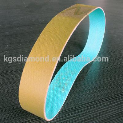 China abrasive belt sanding belt for roller on site maintenance HVOF thermal jet tungstan carbide coating ceramic coating removal Flexis for sale