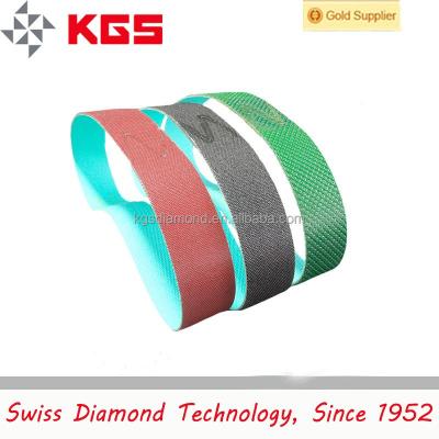 China 1180x80mm KG Diamond Tool Belt China Flexible Plated Sanding Glass Sharpening Solution Supplier Flexis Flexible Diamond Belts for sale