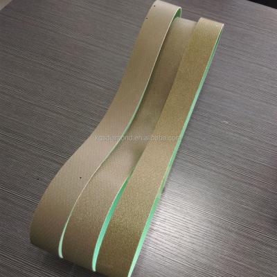 China KGs Plated Diamond Abrasive Sanding Belts For Grinding And Polishing Hard Coatings Customize for sale