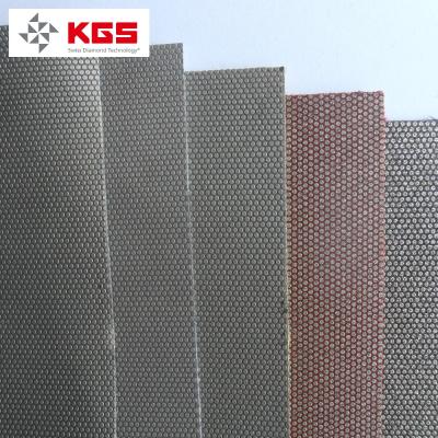 China Wear-resistant and high return efficiency Diamond Electroplated Polishing Sheet 100*50mm SA Diamond Electroplated Polishing Sheet 100*50mm Cloth SA for stone glass grinding and ceramic hand polishing for sale