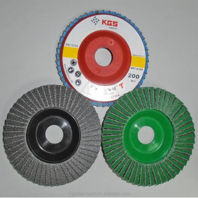 China New Professional Abrasive Diamond Flap Disc Maker Wear Resistant KGS For Glass Ceramic 3D Porcelain Hard Metal Grinding And Polishing for sale