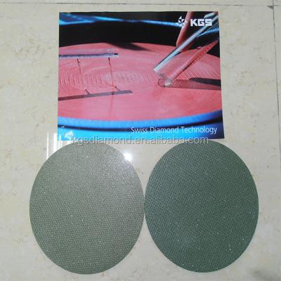 China Large diamond resin polishing disc for glass and metallography 250/300mm and 600*26mm or customize for sale