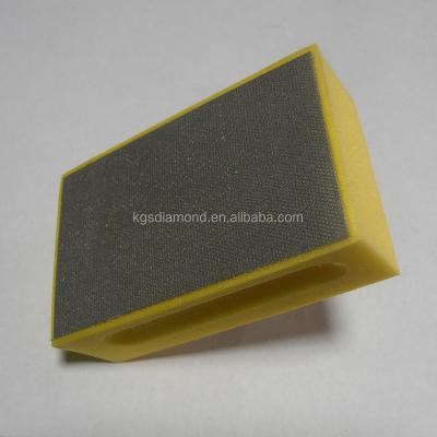 China Glass Diamond Hand Pad For Tile Polish 400 Grit for sale