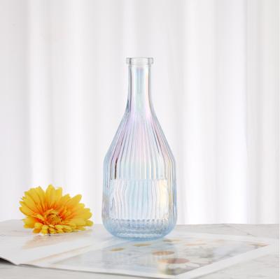 China Factory Eco - Friendly Recyclable Custom 750ml Glass Luxury Glass Wine Bottles for sale