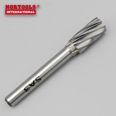 China Fast Working High Quality Aluminum Rotary Gear Cylinder Tungsten Carbide Burrs for sale