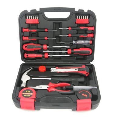 China For Homehouse Repair 36PCS Household Repair Combination Tool Kit Set in Plastic Box for sale