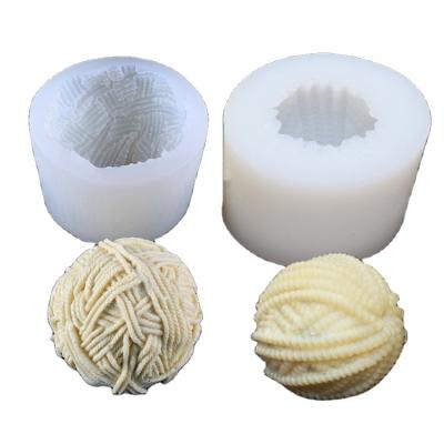 China This product is a popular utensil in European and American countries. Crystal Drop Glue Mold Three-dimensional Car Decoration Ball Wool Diy Candle Baking Mold for sale