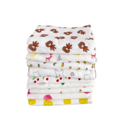 China High Quality Simple Wholesale Soft Wrap Muslin Baby Sleeping Cotton Blanket for sale