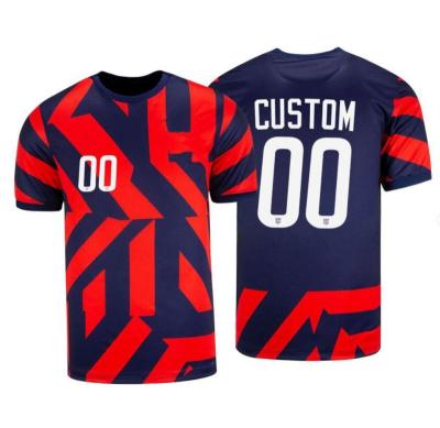 China Shirts & Wholesale Navy Mens Tops Custom 2022/23 Soccer Jerseys Red 10 Carli Lloyd 11 Catarina Macario Alyssa Naeher Alyssa Naeher Red Shirts 10 Carli Lloyd 11 Catarina Macario for sale