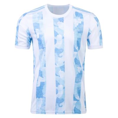 China Shirts & Principal 2022/23 Jersey #10 Lionel Messi #10 Diego Maradona #9 Sergio Aguero #22 Lautaro Martinez High Quality La Argentina Home Jersey for sale