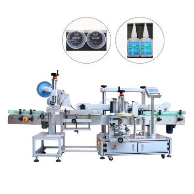 China Good Quality Food Sticker 2 Side Paper Labeling Machine And Bottle Neck Labeling Machine for sale