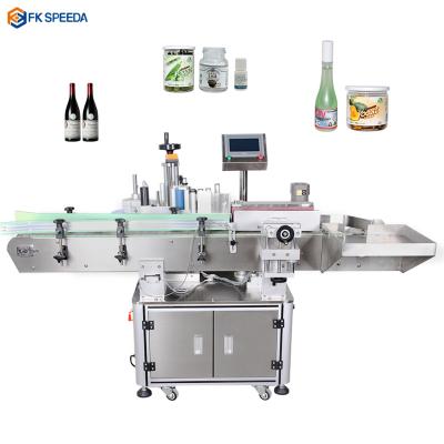 China Automatic Bottle Printing Beer Labeling Machine Bottle CLOTHING Round Label And Labeling Machine Sticking Machine For Round Bottle for sale