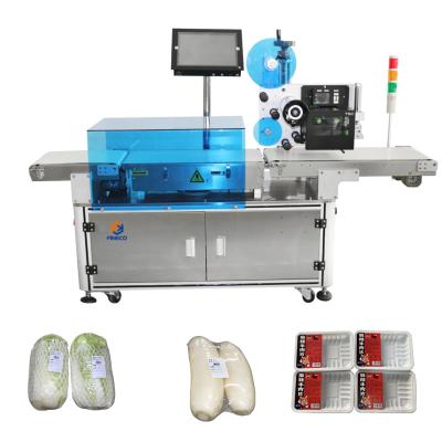 China Dynamic Food Fineco Fruit And Vegetable Tray Weighing Checker And Label Printing Machine Te koop