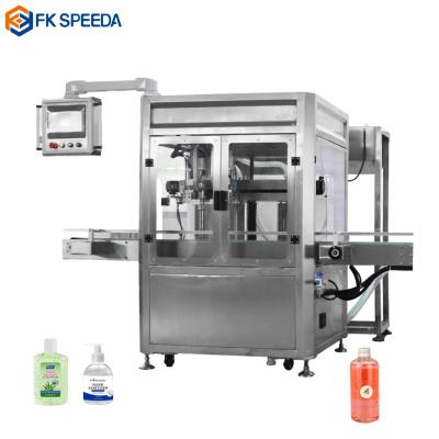 China Food Shampoo Hair Care Cream Conditioner Automatic Piston Moving Servo Tracking Filling Machine For Sale for sale