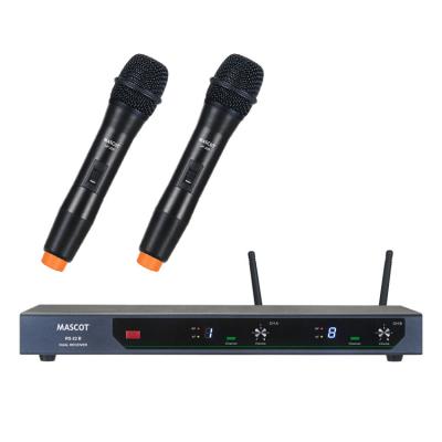 China Factory Made Handheld Microphone Strictly Tested Mini Wireless Microphone Karaoke Set to Ensure Live Music for sale