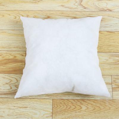 China Wholesale Anti-static Soft Hotel Feather Silk Cotton Filling Square Pillow Core Insert Pillow Insert Bedding Pillow for sale