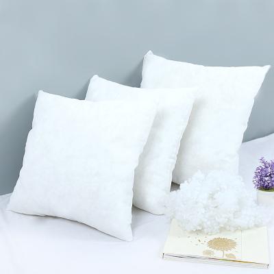 China Anti-static pure white pillow inserts pillow nonwoven core pp cotton wholesale pillow core for sale