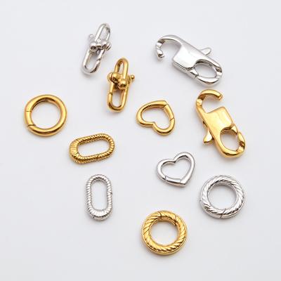 China Fashion and Elegant Bracelet Necklace Jewelry DIY Making Jewelry Lobster Shrimp Clasp Various Style Clasp for sale