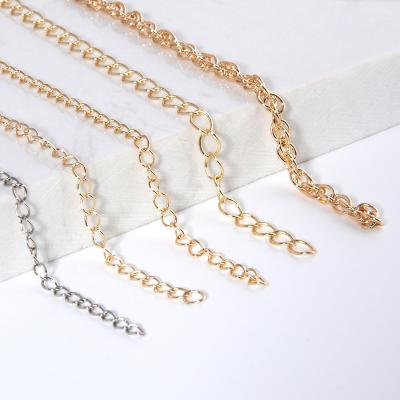 China Fashion and Elegant DIY Bracelet Necklace Accessories 14K Gold Plated High Quality Gold Plated Ladies Chain for sale