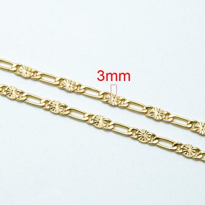 China Fashion and stylish wholesale chain necklace bracelet adjustable jewelry accessories diy material for sale