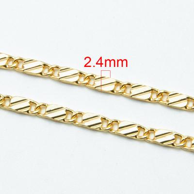 China Fashion and wholesale chain bracelet elegant chain diy jewelry accessories necklace material adjustable for sale