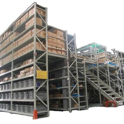 China Corrosion Protection Warehouse Multilevel Industrial Storage Commercial Mezzanine Floor for sale