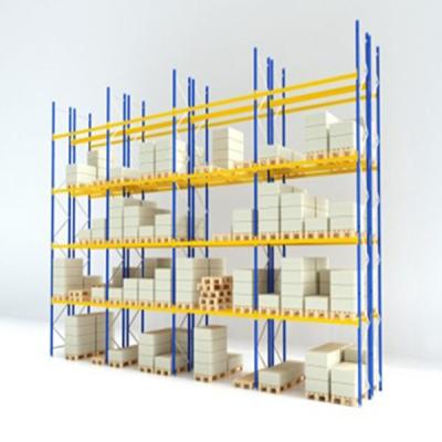 China Industrial Warehouse Storage System Steel Warehouse Pallet Rack Heavy Duty Tear for sale