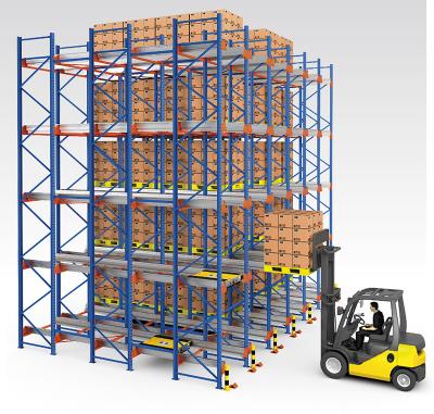 China Warehouse Storage System FIFO Warehouse Storage Shuttle Satellite Racking for sale