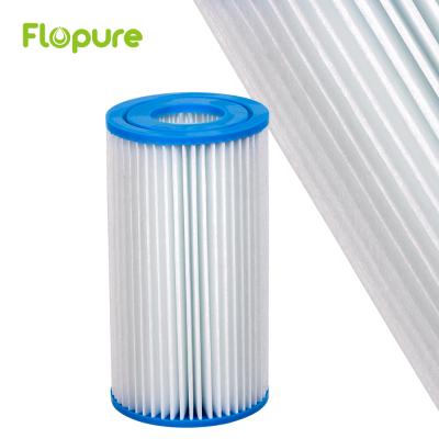 China Easy install filter cartridge made in high quality blue and white porcelain spa filter and swimming pool filter for sale