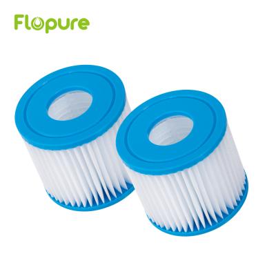 China 40452 Home Spas Filtraton Solutions Water Filter Cartridge Pool Filter Pump Total High Flow Pleated Water Filter Cartridge for sale