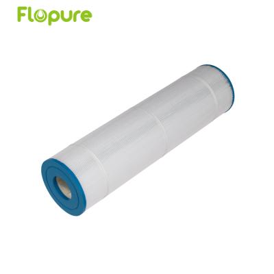 China Easy install PU swimmimg UV rescartridge filter over ground swimming pool filter blue and white water filter cartridges made in China for sale