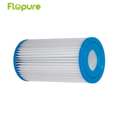 China Prefiltration Swimming Pool Accessories 5 Micron Pleated Polyester PP Deposit Filter Cartridge for sale