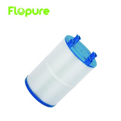 China Outdoor cartridge pleated filters for 10inch and 50sq.ft swimming pool strainer housings replacements with high flow and good quality for sale