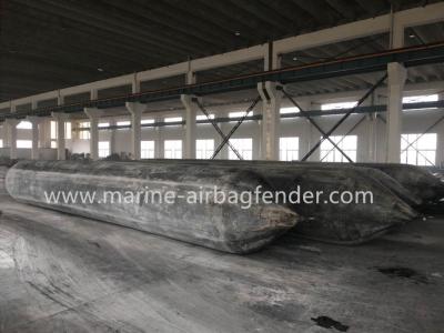 China 1.5m*12m Rubber Marine Air Bag Underwater Air Lift Bags For Launching Ships for sale