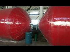 Dia 200mm EVA Foam Filled Boat Fenders For Ship Docking