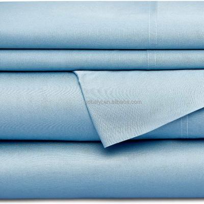 China Nondisposable Pure Bamboo Bedding Set 4 Pieces Colorful Sheet Set for sale