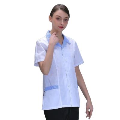 China restaurant & Bar Custom Cheap Waiters Restaurant Uniform Chef Uniform For Unisex Sets Polyester Cotton for sale