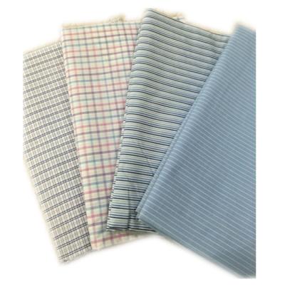 China Beautiful Anti-Static Polyester Fabric With Colorful Woven Fabric For Dress Shirts for sale